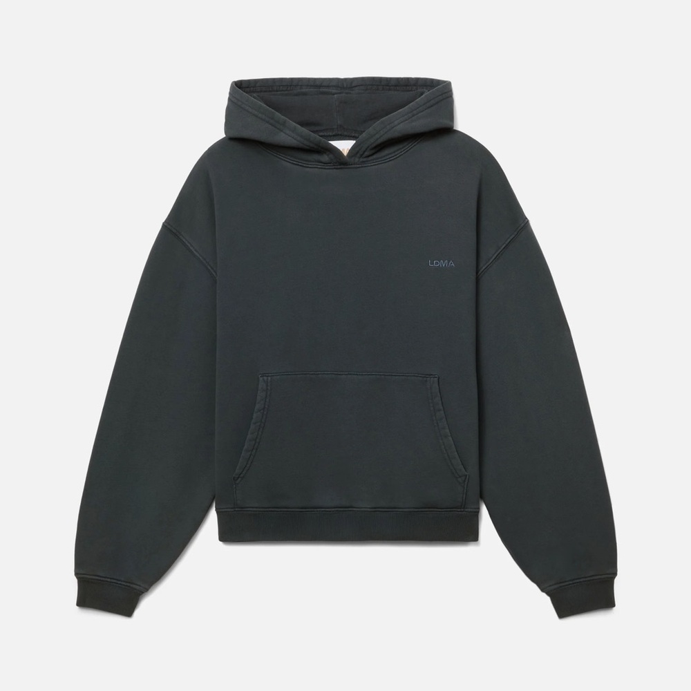 LDMA HERITAGE HOODIE IN VINTAGE BLACK, XS